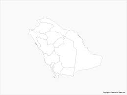 Saudi arabia is a kingdom which geographically dominates the arabian peninsula. Vector Maps Of Saudi Arabia Free Vector Maps
