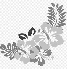Download black and white flower stock vectors. Rey Floral Border Png Free Download Tropical Flowers Clip Art Png Image With Transparent Background Toppng