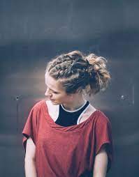 3 Ways To Braid Short Hair Sports Hairstyles Sport Hair Short Hair Styles Easy