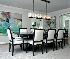 The shabby chic fixture elevates the space without leaving a fussy impression. Rectangular Light Fixture Houzz