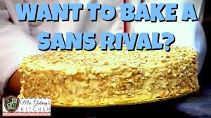 Le Gateau Sans Rival Mrs Galang S Kitchen S1 Ep13 Sans Rival Nut Dessert Filipino Desserts
