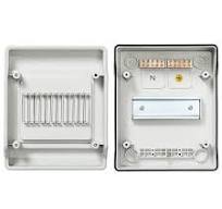 Lukyamzn 6 Way Outdoor Breaker Box IP65 ABS Plastic Din Rail ...