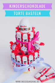 Kinderschokolade Torte Anleitung Schnelle Diy Idee Zum Kindergeburtstag Geburtstag Fur Kollegen Oder Freu Kinderschokolade Kinder Schokolade Kindergeburtstag