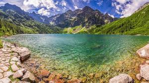 Things to do in zakopane, poland: Morskie Oko Lake In Tatra National Park Poland 1920 X 1080 Traveling National Parks Lake Places To Go