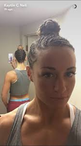 Kaytlin MMA fighter hair style