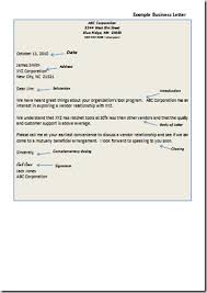 The Seven Parts Business Letter Thriving Small Sample With Two Signatures