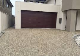 While the aggregate typically is made of stone that is impervious to deicing chemicals, the concrete beneath requires special consideration. Exposed Aggregate Concrete Driveways Oneflare