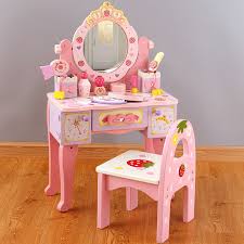 Wooden Dresser Table Girls Make Up Toys Kids Pink Bedroom Makeup Table Chair Set Beauty Fashion Toys Aliexpress Hair dryer with wind action!