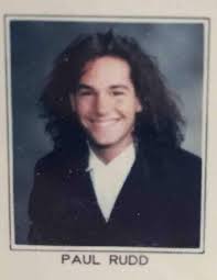 I was talking on the iphone with my homie, governor cuomo, and he's just going off about how us millennials need to. Holy Hair Paul Rudd S College Yearbook Photo Is Absolutely Amazing E Online