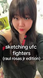 CHIWIWIS! Sketch of Raul Rosas Jr UFC Fighter