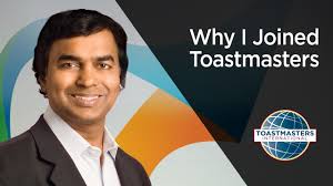 Gopi Kallayil: Why I Joined Toastmasters