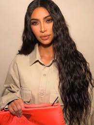 Long Loose Wave Synthetic Hair Lace Front Wig 26 Inches Kardashian Hair Kim Kardashian Hair Kim Kardashian Makeup