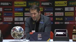 Fsv mainz 05 / österreich. Das Nationalteam Pressekonferenz Autrou Franco Foda Facebook