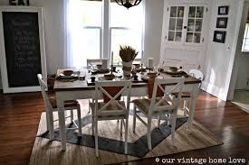 5 wide side chair, as well as riordan cotton navy/beige area rug. 30 Rugs That Showcase Their Power Under The Dining Table