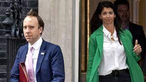 Matt hancock choked back tears tonight as he revealed his step grandfather died from covid. Matt Hancock Affair Health Secretary Apologises For Breaking Social Distancing Guidelines Bbc News