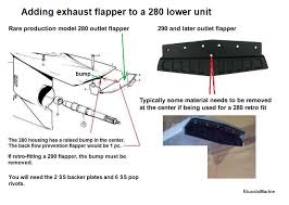 Volvo Aq280 Outdrive Exhaust Bellows Do I Need One With A Flapper Bayliner Owners Club