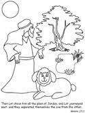 Abram and lot bible activities for kids crafts. Abram And Lot Coloring Pages