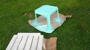 I too, have polyresin wicker furniture. Spray Paint Plastic Deck Furniture Youtube