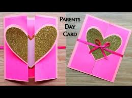 So this is a great way to make someone smile, as well as getting crafty! Parent S Day Card Making Handmade Easy And Beautiful Card For Parent S Day Parent S Day Cards Youtube