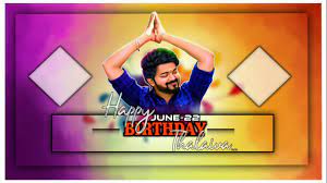 How To Make Vijay Birthday Banner Editing In Picsart Youtube