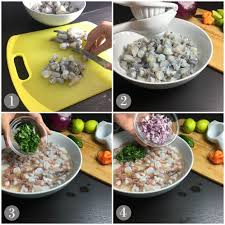 Add 1/2 cup lime juice and let stand for 15 minutes so the shrimp can cook in the lime juice (any less and it. Fast And Easy Shrimp Ceviche Recipe Analida S Ethnic Spoon