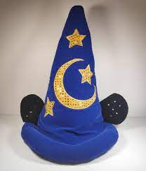 Disneyland Resort Mickey Mouse Fantasia Movie Light Up Blue Sorcerers Wizard Hat In Good Pre Owned Conditio Mickey Mouse Fantasia Disneyland Resort Disneyland