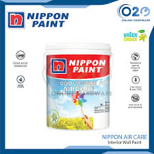 Pemilihan cat tembok untuk kamar berbeda dengan area luar. Nippon Paint Odourless Air Care Interior Wall Cat Dinding Dalam Rumah Low Voc White Colour 5l