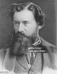 English poet and wit Charles Stuart Calverley , circa 1870. News Photo