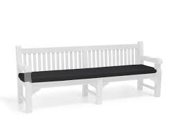 Pillow perfect outdoor | indoor tory graphite bench cushion, 18 x 45 x 3, grey. Outdoor Bench Cushion Large 2 4m