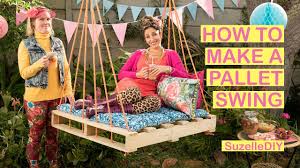 Guys did you know it's garden day coming up? How To Make A Pallet Swing Youtube