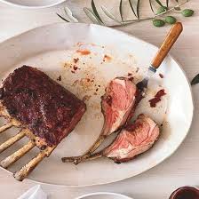 Sun Dried Tomato And Garlic Crusted Rack Of Lamb Recipe Lamb Recipes Food Recipes Crusted Rack Of Lamb