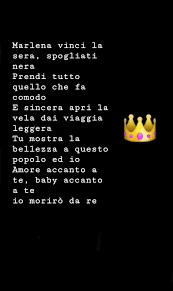 Moriro Da Re Maneskin Testi Delle Canzoni Canzoni Canzone