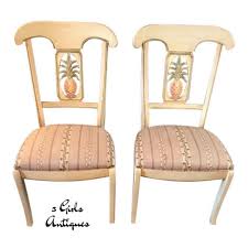 Pull up a chair at the best table in town—your table. Vintage Ethan Allen Legacy Collection Pineapple Dining Chairs French French Country Shabby Chic Boho Home Decor Set Of 2 By 3girlsantiques From 3 Girls Antiques Of Minneapolis Mn Attic