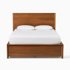 A good footboard sits below the mattress; Ansel Footboard Storage Bed