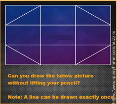 Can you draw these diagrams without lifting your pencil from the paper. Using Only 3 Straight Lines And Without Lifting Your Pencil Can You Connect All The Dots