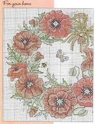 Peyote patterns cross stitch patterns sewing patterns cross stitching cross stitch embroidery flower chart cross stitch pictures bead. Gallery Ru Foto 1 Unknown Poppy Garland Tanechka19 Cvety Vyshitye Krestikom Vyshivanie Krestikom Vyshivka Schetnym Krestom