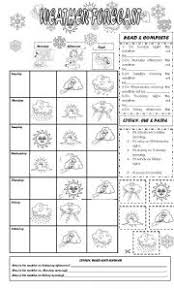 English Worksheets The Weather Worksheets Page 6