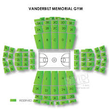 Vanderbilt Memorial Gym Seating Chart