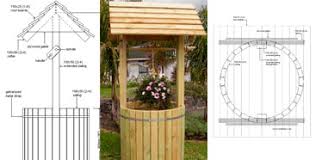 Wishing well plans use simple materials and tools, making this a perfect beginner's project. Woodworking Plans Garden Wishing Well How To Build An Easy Diy Woodworking Projects Wood Work