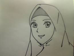 Lihat ide lainnya tentang gambar, gambar anime, animasi. Muslimah Anime Drawing Lifeisreallyshort