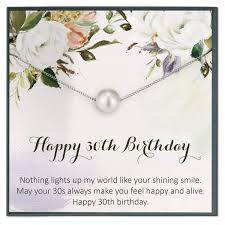 15% off with code zjunebizsale. Amazon Com 30 Birthday Gifts For Women 30th Birthday Gifts For Her Wife Birthday Gift Ideas Birthday For Sister Handmade