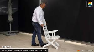 Kettler Tiffany Multipositionssessel Youtube