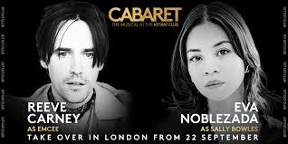 She's not done with the role yet! Straight from playing Sally Bowles