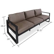 Baltic Patio Sofa With Cushions Desain Furnitur Mebel Perabot Industri