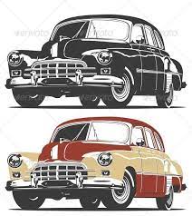 Vector Retro Car Retro Cars Car Cartoon Retro