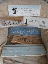 Multi Pack Story Book Fairytale Signpost Signs School Etsy Book Corners Sign Post Peter Pan Book