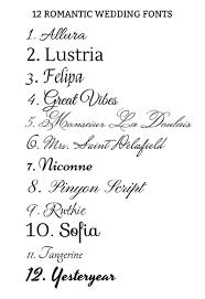 From fancy scripts to simple handwritten fonts, here are 25 free wedding fonts you can use for your wedding invites, favors, rsvps and more. 12 Romantic Wedding Fonts You Should See