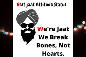 Attitude images for boys with best messages, whatsapp dp size photos your dp can be the passing judgment on purpose of your vocation. Best Jaat Attitude Status Jatt Jutt Attitude Quotes 2021