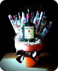 Happy Birthday Liquor Pot O K For Man Custom Edit By Lechezz Man Bouquet Bouquet Tutorial Liquor Bouquet