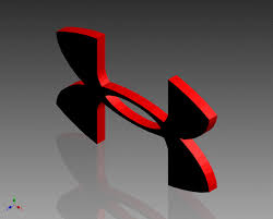 Enjoy fast turnaround with low minimums and no setup fees. Under Armour Logo 3d Cad Model Library Grabcad